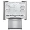 KRFC302EBS KitchenAid French Door Refrigerator - 36 Inch Black Stainless Steel Counter Depth-2