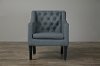9070-Gray-CC Gray Tufted Club Chair - Brittany-2