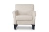 9075-Beige-CC Beige Club Chair - Silhouettes -2