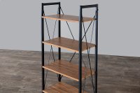 AA-SJI Modern 4-Shelf Bookshelf - New Semester-2