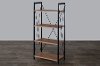 AA-SJI Modern 4-Shelf Bookshelf - New Semester-5