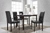 ANDREW-DINING-TABLE Dark Brown Dining Table - Andrew