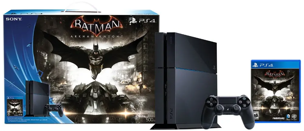 PS4/BATMAN-BDL PlayStation 4 Batman Arkham Knight Bundle - 500GB-1