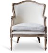 ASS292Mi-CG4 Classic White Accent Chair - Charlemagne-3