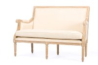 ASS501Mi-CG4 Traditional French Loveseat - Chavanon-2