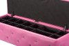 BBT3112-PINK Contemporary Pink Storage Ottoman - Seine-3