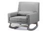BBT5121-GREY-RC Modern Gray Rocking Chair - Empire-2