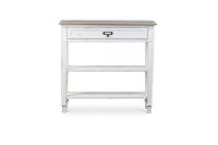 Traditional French White Accent Table - Dauphine-3