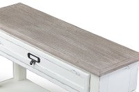 Traditional French White Accent Table - Dauphine-5