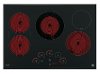 PP9030DJBB GE Profile 30 Inch Smoothtop Electric Cooktop - Black-3