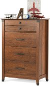 F0280206 Cherry 4-Drawer Chest - Redmond -3
