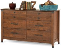 F0280906 Cherry Double Dresser - Redmond