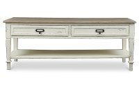 CHR15VM/M-B-C Traditonal French White Coffee Table - Dauphine-2