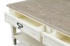CHR15VMM-B-C Traditonal French White Coffee Table - Dauphine-3