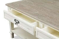 CHR15VM/M-B-C Traditonal French White Coffee Table - Dauphine-3