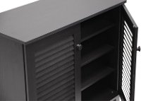 FP-01LV-ESPRESSO Espresso Shoe Cabinet - Coolidge -5