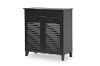 FP-02LV-Espresso Espresso Shoe Cabinet - Calvin -2