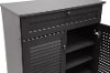 FP-03LV-Espresso Espresso Shoe Cabinet - Harding -4
