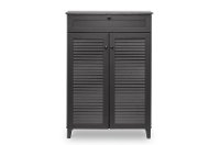 FP-03LV-Espresso Espresso Shoe Cabinet - Harding