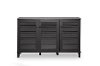 FP-04LV-ESPRESSO Espresso Shoe Storage Cabinet - Warren