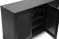 FP-04LV-ESPRESSO Espresso Shoe Storage Cabinet - Warren-3