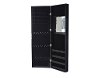 GLD12211-Black Black Jewelry Armoire - Reflections -3
