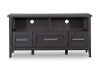 I-1504 Dark Brown 3-Drawer TV Stand-2