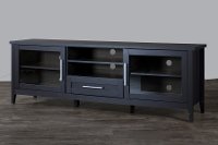 I-1506 Dark Brown 1-Drawer TV Stand-2
