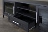 I-1506 Dark Brown 1-Drawer TV Stand-4