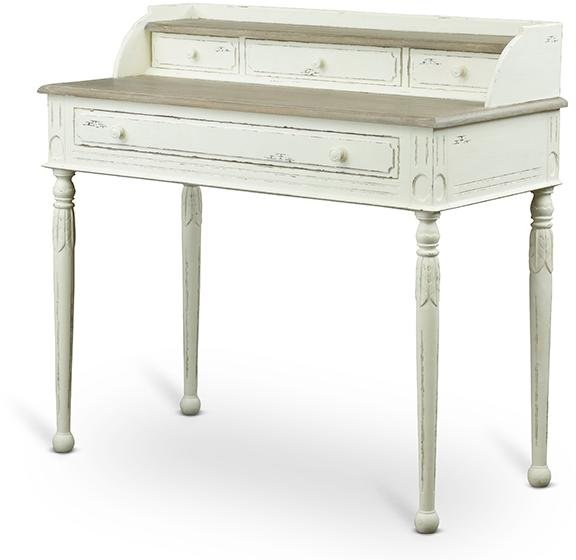 Traditional French Accent Writing Desk - Anjou-1
