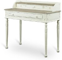 PLM1VMM-B-CA Traditional French Accent Writing Desk - Anjou