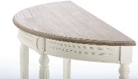 PLM2VM/M-B-CA Traditional French White Accent Table - Vologne-3