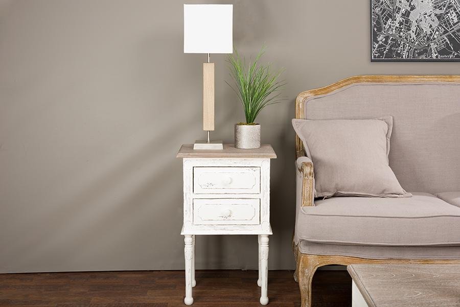 Traditional French Accent Nightstand - Anjou-1