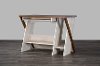 SD-01-Oak Natural Modern Writing Desk - Rhombus-4