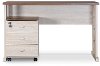 SD-02-SD-DW-Oak Natural Writing Desk and File Cabinet - Woodrow-4
