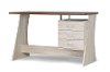 SD-05-OAK Contemporary Natural Writing Desk - Parallax