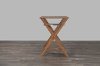 SD-09-Oak Modern Dark Brown Writing Desk - Crossroads-4