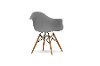 DC-866-GREY Modern Gray Shell Chair Pair - Pascal -4