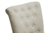 DO6083-BEIGE-BUTTON Elegant Beige Dining Chair Pair - Brittany-3