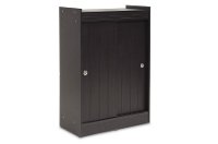WI5377 Espresso Shoe-Rack Cabinet