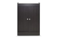 WI5377 Espresso Shoe-Rack Cabinet-2