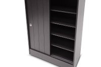 WI5377 Espresso Shoe-Rack Cabinet-5