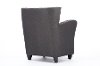 TSF-8112-Grey-AC Contemporary French Accent Chair - Action-4