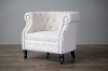 TSF-8306-CC-Beige Neo-Classic Beige Chair - Chesterfield-3