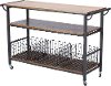 YLX-0001-KC Mobile Kitchen Storage Cart - Lancashire-2