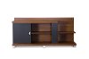 TV-011-Oak Modern Dark Brown TV Stand - Stratos-2