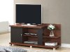 TV-011-Oak Modern Dark Brown TV Stand - Stratos-3