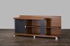 TV-011-Oak Modern Dark Brown TV Stand - Stratos-4