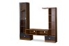 TV-021-OAK Modern Dark Brown TV Stand - Empire