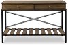 YLX-0003-AT Antique Bronze Console Table - Newcastle-3
